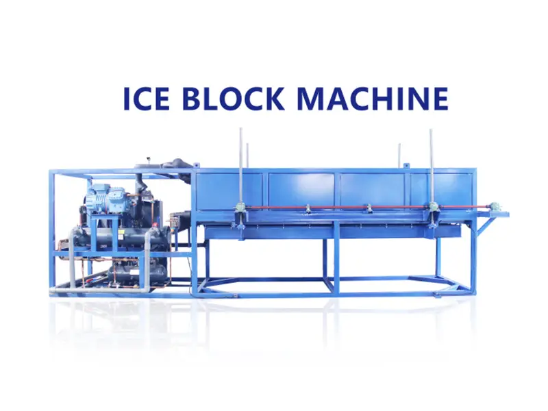 BLG 5T ice block machine customized by large ice making factory in Indonesia