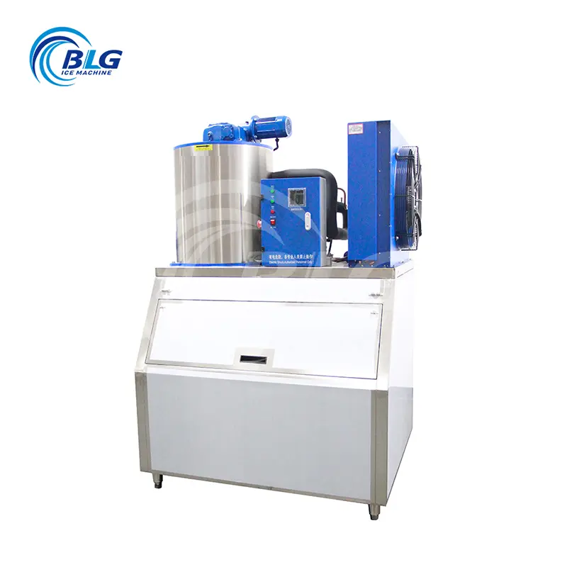 3 sets 2ton flake ice machines, 1 set 5ton flake ice machine