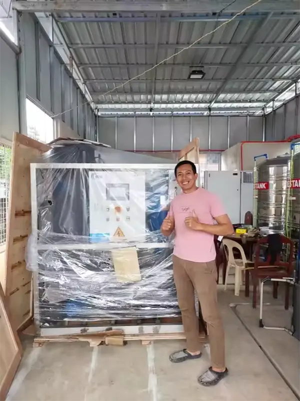 1 Tons Tube Ice Machine-Cebu, Philippine