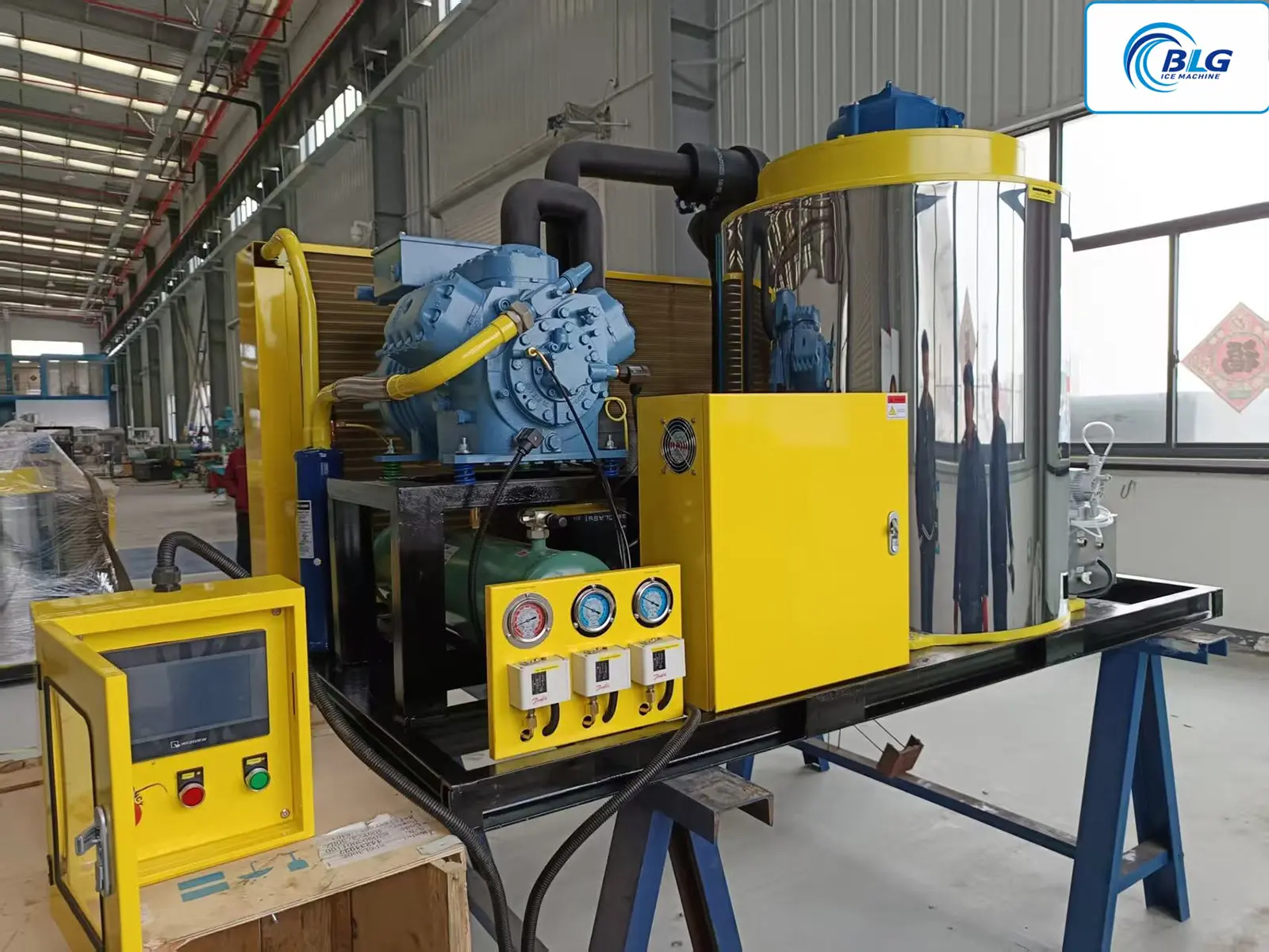5 tons flake ice machine export to Europe