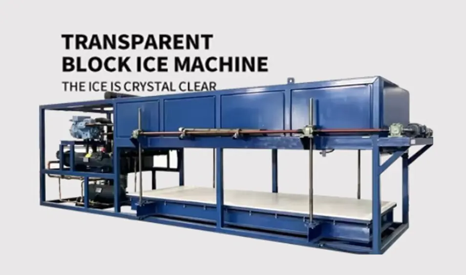 What we offer-6 clear ice machine