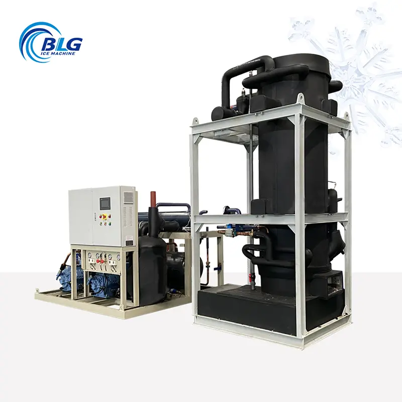 Indonesia 10 ton tube ice machine project case